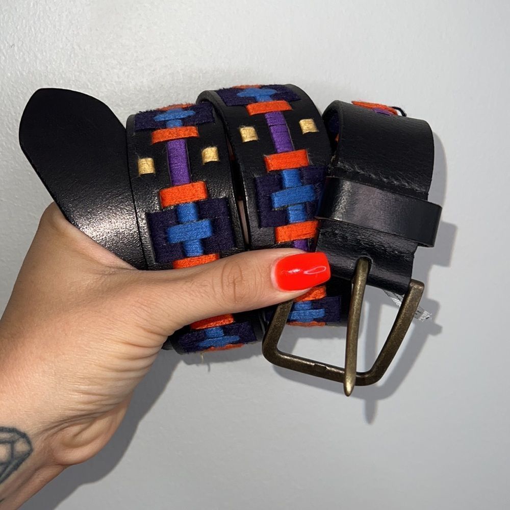 Free People Aztec Embroidered belt - Picture 5 of 6